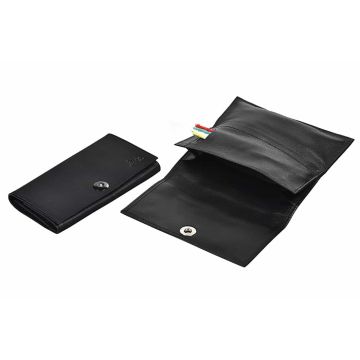 LUBINSKI TOBACCO POUCH BLACK NAPPA I355 I355