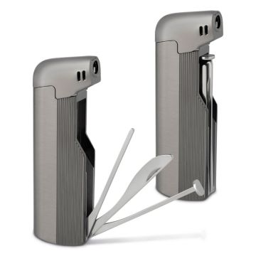 ACCENDINO EGOIST PER PIPA CON ACCESSORI EASY PIPE CANNA FUCILE JK02767