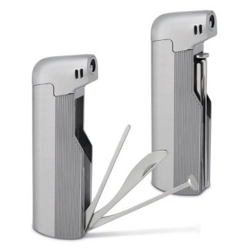 ACCENDINO EGOIST PER PIPA EASY PIPE ARGENTO JK02766