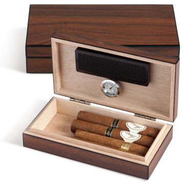 SCATOLA PORTASIGARI HUMIDOR EGOIST 5 SIGARI MARRONE JK00450