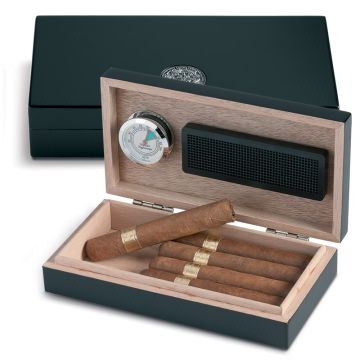 SCATOLA PORTASIGARI HUMIDOR EGOIST 5 SIGARI NERO JK00179
