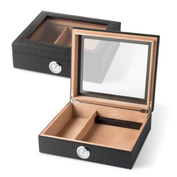 SCATOLA PORTASIGARI HUMIDOR EGOIST DIAMOND CON VETRO JK00457