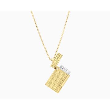 ACCENDINO S.T. DUPONT COLLANA PUNTA DI DIAMANTE ORO K27067CH