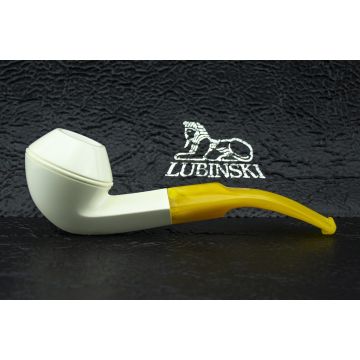 PIPA LUBINSKI IN SCHIUMA DI MARE B216 GR. 6 BENT RHODESIAN LISCIA PLS24-B216L03