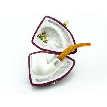 PIPA LUBINSKI IN SCHIUMA DI MARE GR 6 BILLIARD CURVA LISCIA BIANCA B276-G6VCL5