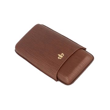 PORTASIGARI ASTUCCIO HABANOS MONTECRISTO IN PELLE REGOLABILE PER TRE SIGARI ACC172