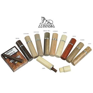 SPEGNISIGARO PER TOSCANO SNAFFERO SNUFFER LUBINSKI IN LEGNO  MVV01