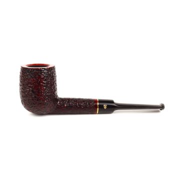 PIPA SAVINELLI ROMA 114 KS BILLIARD DRITTA RUSTICATA BORGOGNA P104R-114