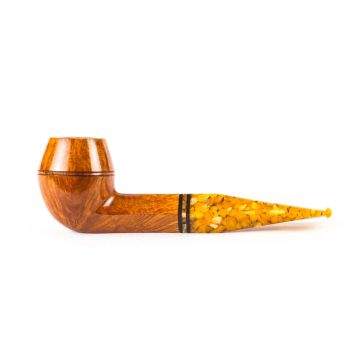PIPA SAVINELLI MIELE 510 KS BULLDOG DRITTA LISCIA NATURALE P243-510