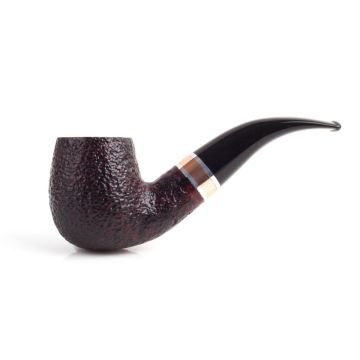 PIPA SAVINELLI MARTE 616 KS BILLIARD CURVA RUSTICATA BORDEAUX NERA P324Z-616