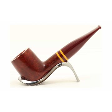 PIPA SAVINELLI REGIMENTAL 101 BILLIARD DRITTA LISCIA BORDEAUX P368LBX-101