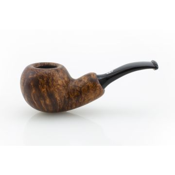 PIPA CHACOM REVERSE CALABASH LISCIA MARRONE OPACO BOCCHINO NERO A815A