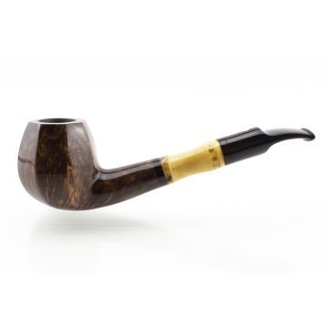 PIPA MASTRO GEPPETTO APPLE PANNELLATA SEMICURVA MARRONE LISCIA PAMG20-L014 PAMG20-L014