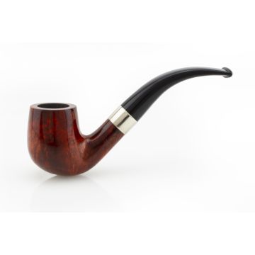 PIPA MYWAY THE WISE MAN CLASSIC BENT BILLIARD LISCIA ARANCIONE A043A.3