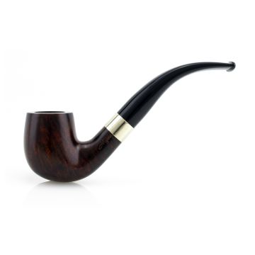 PIPA MYWAY THE WISE MAN CLASSIC BENT BILLIARD LISCIA MARRONE