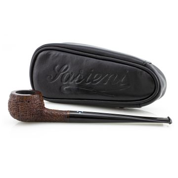 PIPA SASIENI 4 DOT RUFF ROOT WALNUT SANDBLASTED PASY25-SA4DOTRRWS-03 PRINCE PASY25-SA4DOTRRWS-03-PRINCE