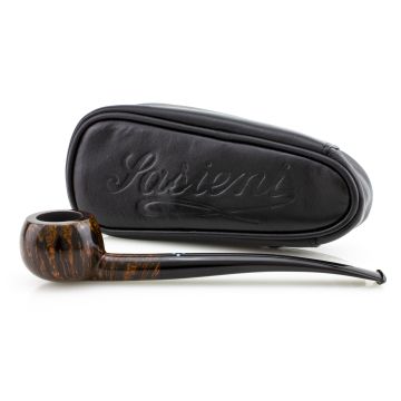 PIPA SASIENI 4 DOT WALNUT POLISHED PASY25-SA4DOTWP-03 PRINCE PASY25-SA4DOTWP-03-PRINCE