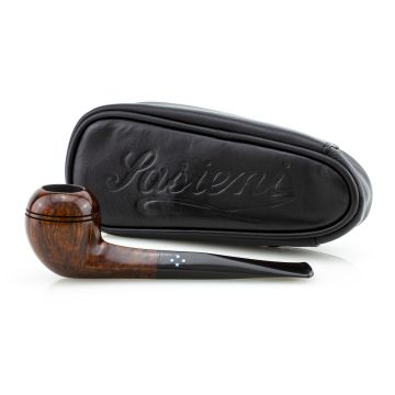 PIPA SASIENI 4 DOT WALNUT POLISHED PASY25-SA4DOTWP-07 RHODESIAN PASY25-SA4DOTWP-07-RHO