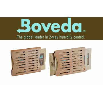 CONTENITORE SCOCCA RACK HOLDER BOVEDA IN LEGNO DI CEDRO DA 60 GR. KIT DI MONTAGGIO CALAMITA QFB2ML