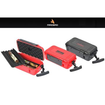 SCATOLA PORTASIGARI UMIDIFICATORE FIREBIRD DA VIAGGIO TRAVEL HUMIDOR 10 SIGARI QZF001-QZF003