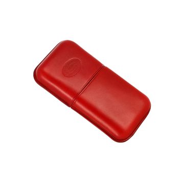 PORTASIGARI ASTUCCIO HABANOS ROMEO Y JULIETA IN PELLE ROSSO PER TRE SIGARI ACC046