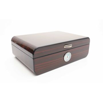 SCATOLA HUMIDOR PORTASIGARI UMIDIFICATORE SAVINELLI EBANO LACCATO S61194L