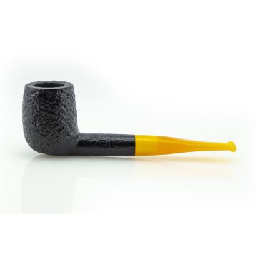 PIPA SAVINELLI COCKTAIL 128 SABBIATA NERA BOCCHINO GIALLO P391SNR-128-G