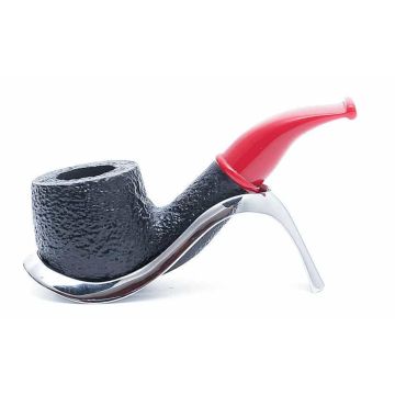 PIPA SAVINELLI MINI 601 ROSSA BILLIARD CURVA RUSTICATA P364ZNRR-601