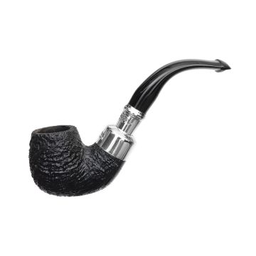 PIPA PETERSON SYSTEM SPIGOT SANDBLASTED 317 P-LIP BENT BILLIARD SPI317---SSB-P-