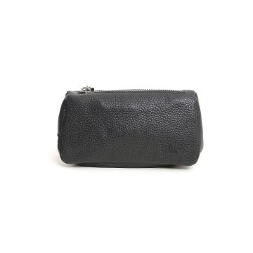 BORSA PORTA DUE PIPE E TABACCO SAVINELLI IN PELLE NERA T236M-NERO
