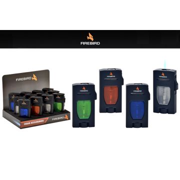 ACCENDINO FIREBIRD ROUGE FIAMMA A JET ANTIVENTO WZA170