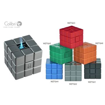 ACCENDINO DA TAVOLO COLIBRI HERITAGE CUBE FIAMME JET ANTIVENTO WZTQ4