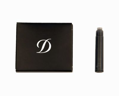 S.T. DUPONT FOUNTAIN PEN BLACK INK REFILL 040110