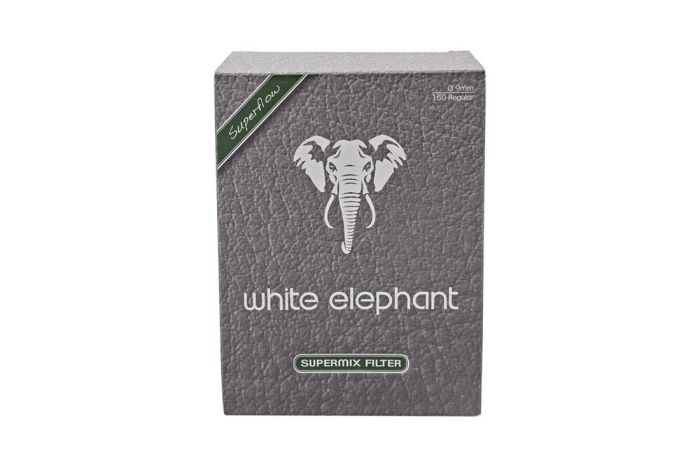 FILTRI PIPA WHITE ELEPHANT SUPER MIX 9 MM 150 PZ TWE150MI9S