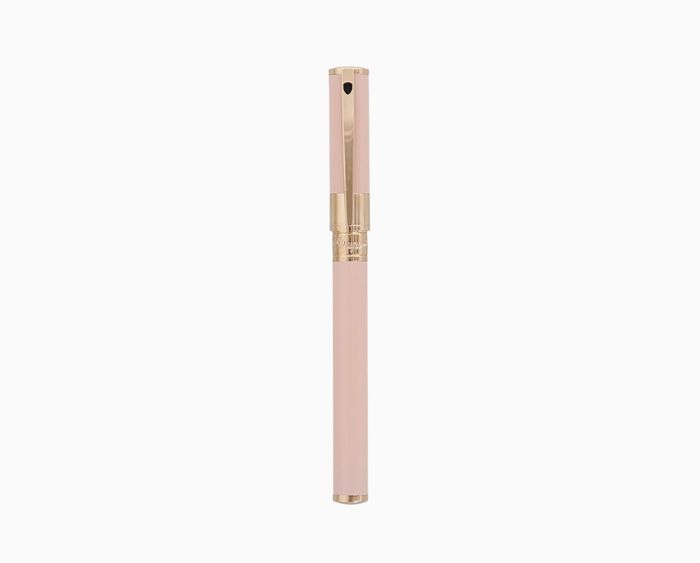 PENNA S.T. DUPONT D-INITIAL ROLLER ROSA PASTELLO/ORO ROSA 262278