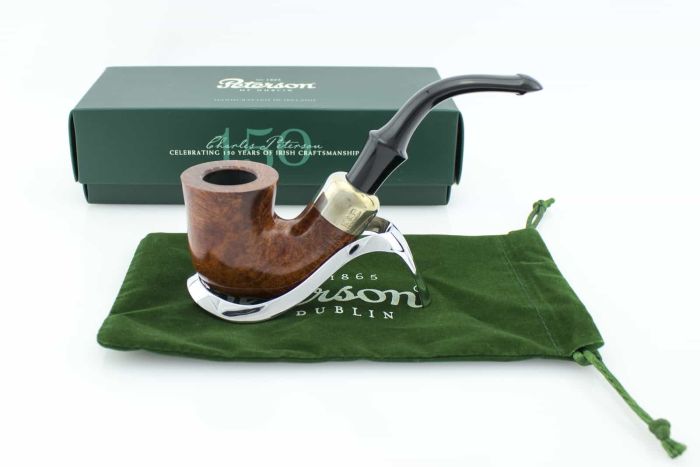 PIPA PETERSON SYSTEM STANDARD SMOOTH 305 BENT CALABASH A102.305L