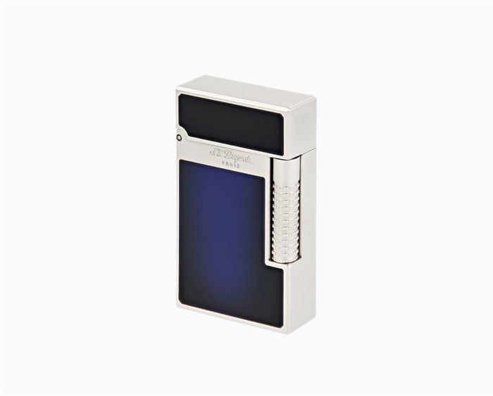 S.T. DUPONT LE NEW GRAND DUPONT NATURAL LACQUER DARK BLUE LIGHTER C23013