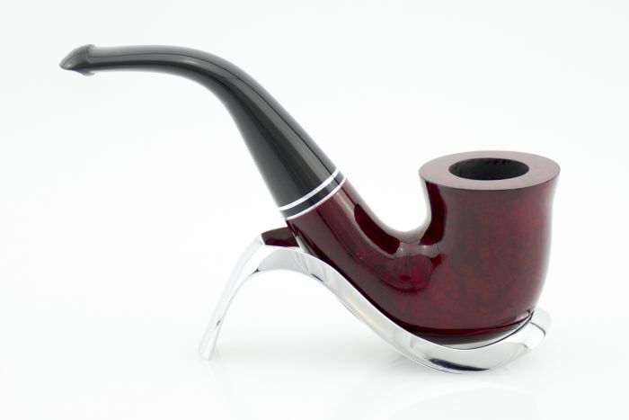 PIPA PETERSON CLASSIC SERIES KILLARNEY 5 BENT CALABASH SMOOTH BORDEAUX FINISHING A122.005 A122.005