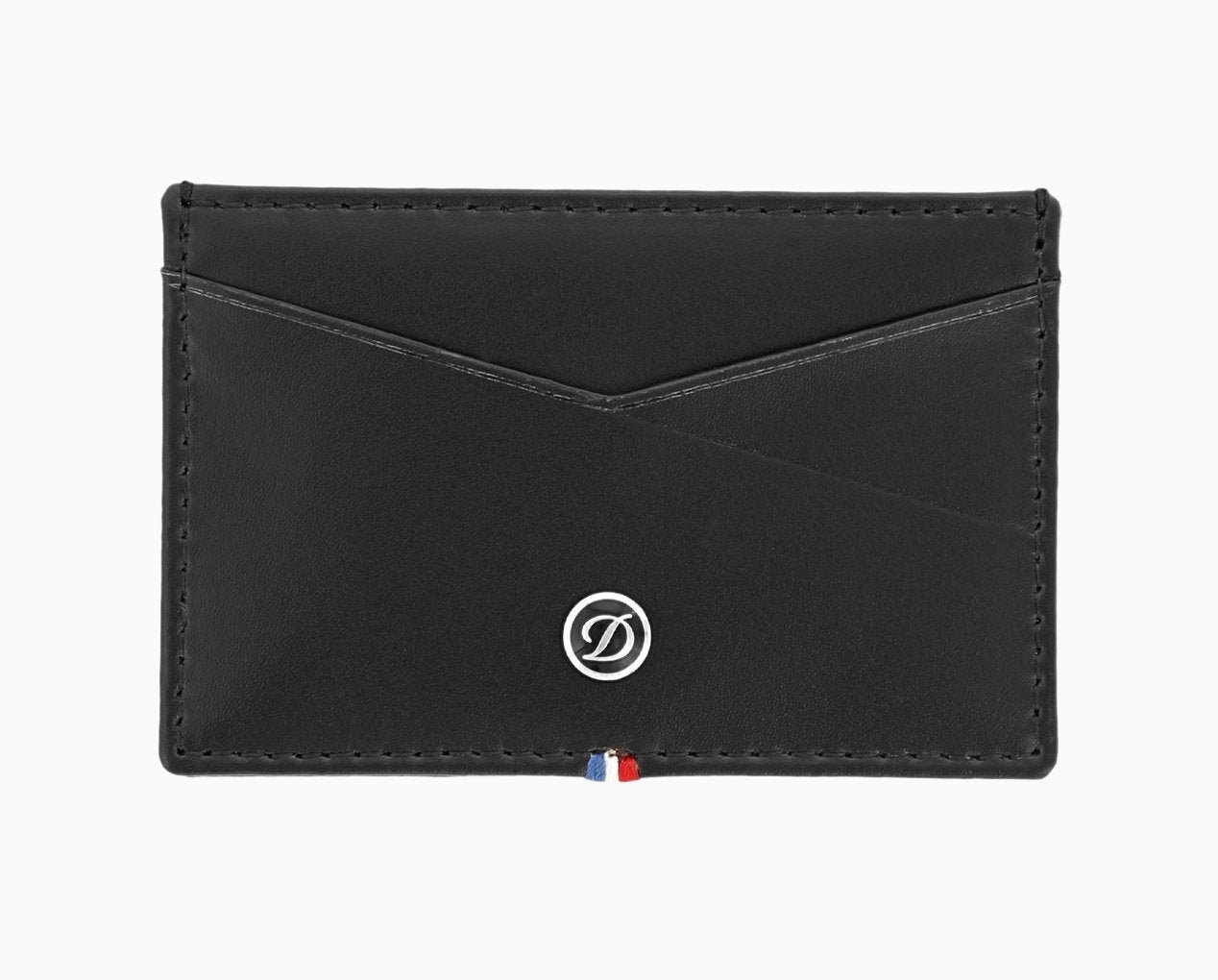 S.T. DUPONT LINE D CAPSULE BLACK 2 CREDIT CARD HOLDER 184507