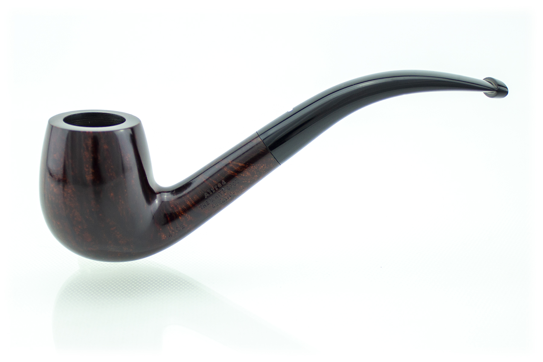 PIPA DUNHILL BRUYERE 4102  LISCIA GRUPPO 4 BENT BILLIARD 0920-DPB4102