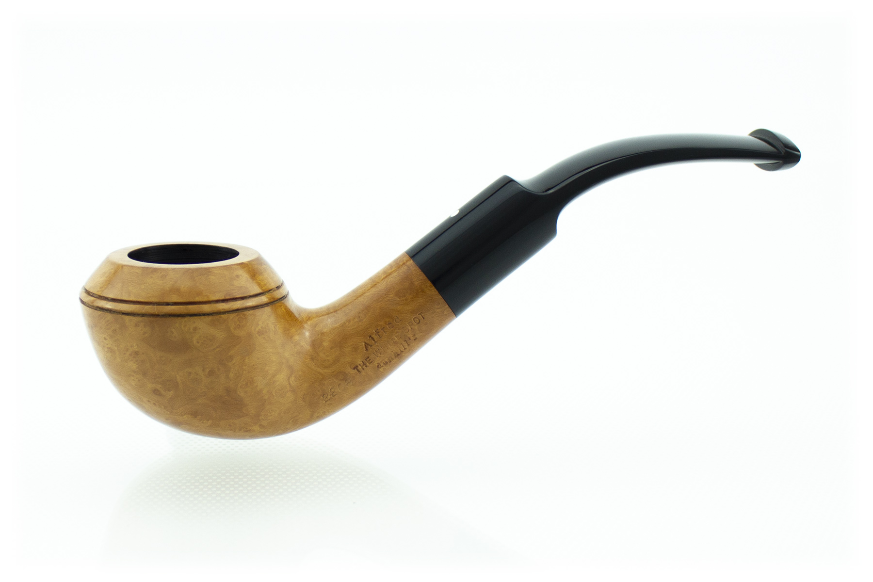 PIPA DUNHILL ROOT BRIAR 2208 1021-PDRB2208 GR.2 BENT RHODESIAN  1021-PDRB2208