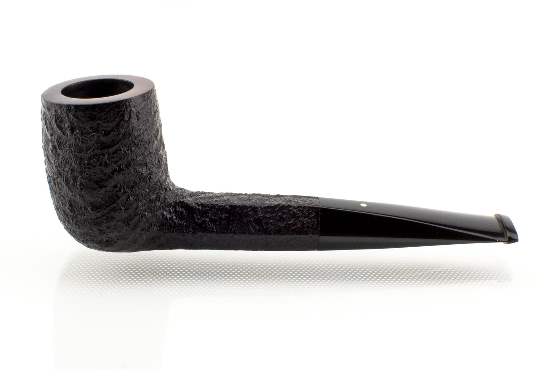 PIPA DUNHILL SHELL BRIAR 4103 GR4 BILLIARD DRITTA NERA SABBIATA PD20-DPS4103-01 PD20-DPS4103-01
