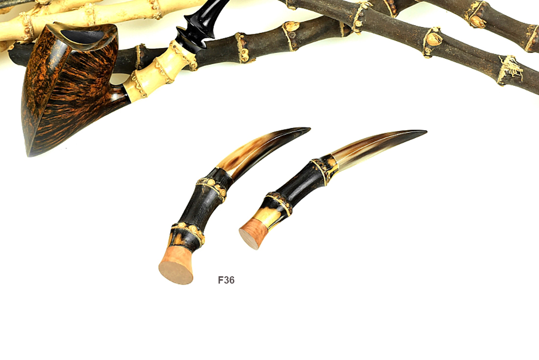 PIGINO LUBINSKI IN RADICA BAMBOO CORNO F36