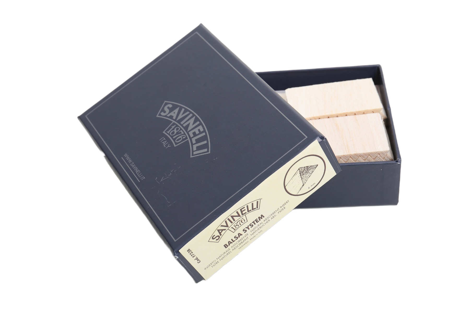 FILTRI SAVINELLI BALSA 6 MM 300 PZ F733B