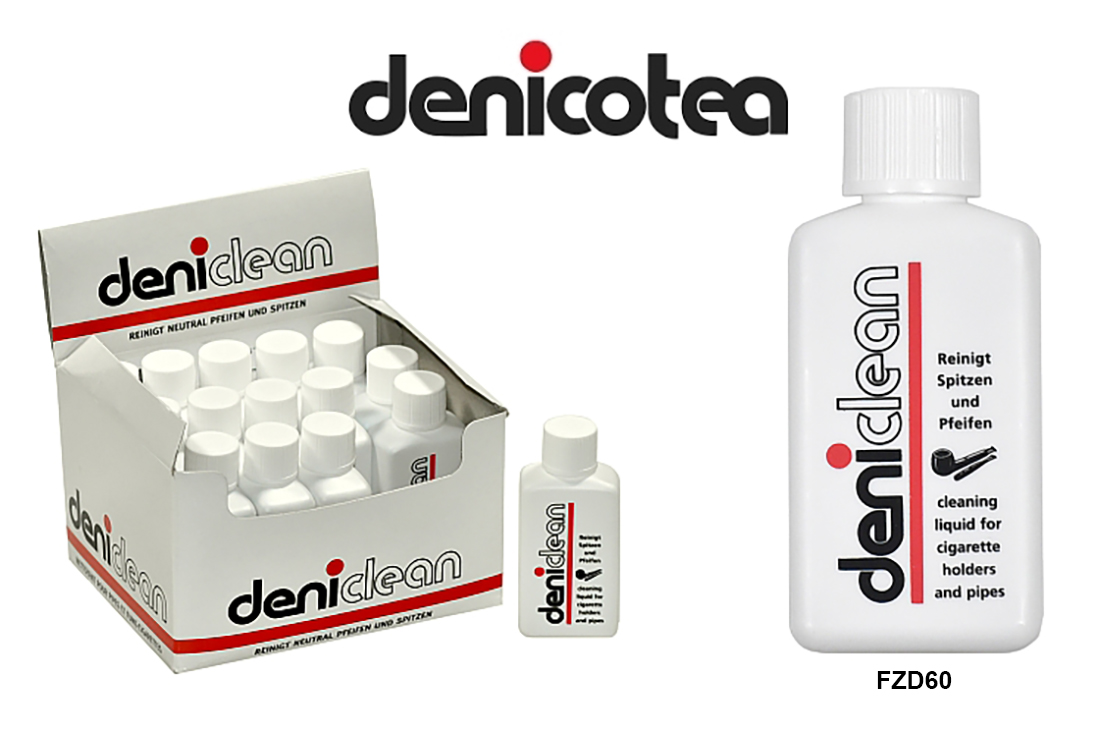 DENICOTEA DENICLEAN CLEANING LIQUID FOR PIPES AND MOUTHPIECES FZD60