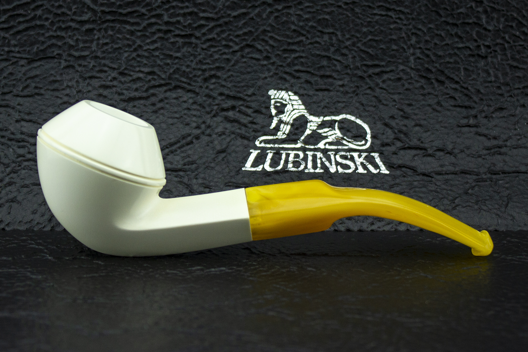 PIPA LUBINSKI IN SCHIUMA DI MARE B216 GR. 6 BENT RHODESIAN LISCIA PLS24-B216L03