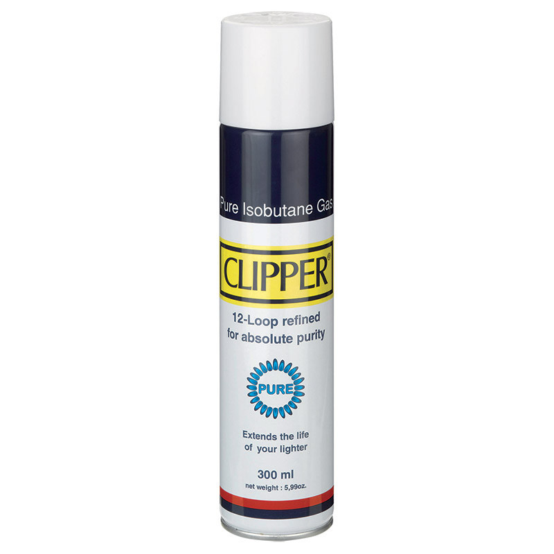 GAS BUTANO CLIPPER WHITE PURE 300ML MC0011