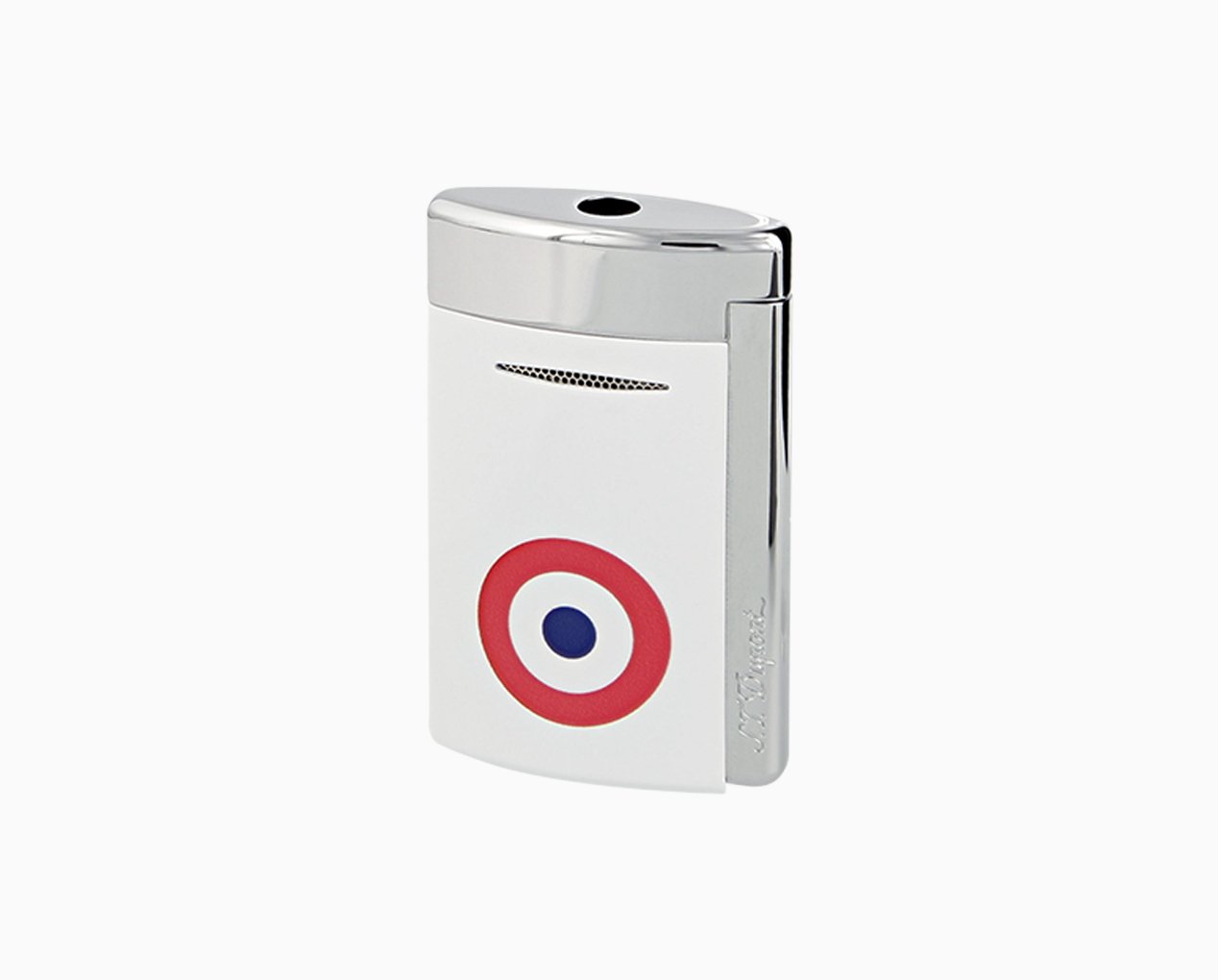 S.T. DUPONT NEW MINIJET WHITE ROSETTE LIGHTER 010802