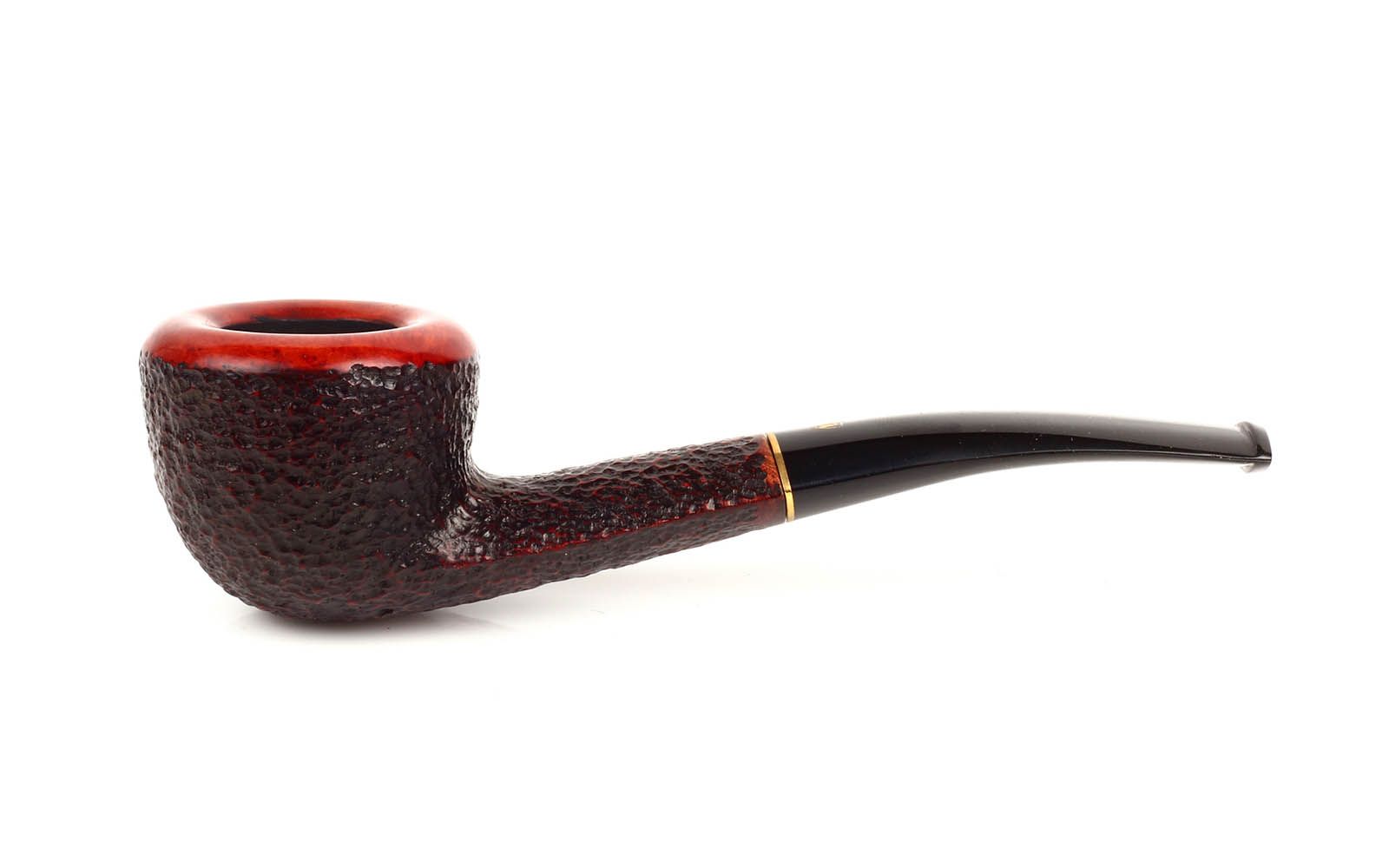 PIPA SAVINELLI ROMA 316 KS DUBLIN SEMICURVA RUSTICATA BORGOGNA P104R-316