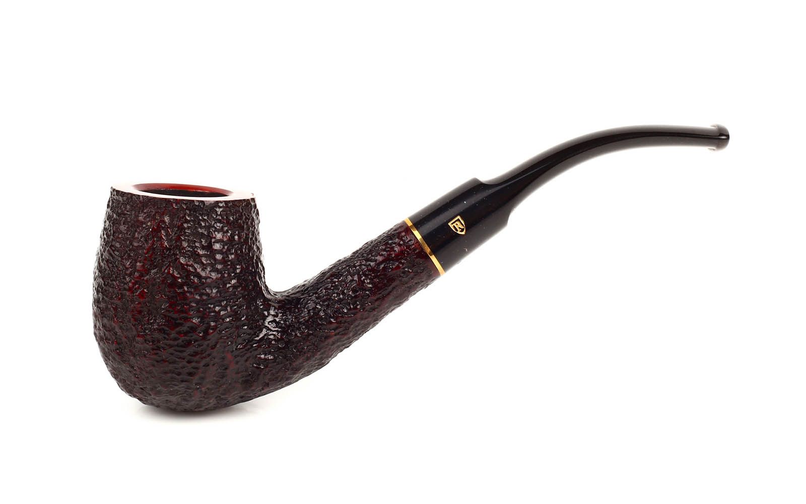 PIPA SAVINELLI ROMA 607 KS BILLIARD CURVA RUSTICATA BORGOGNA P104R-607